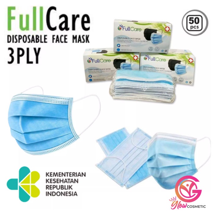 MASKER FULLCARE 3PLY 50 PCS