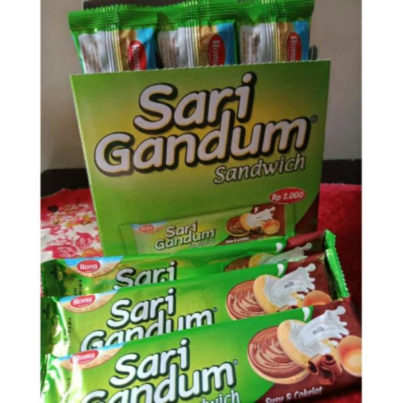 

Sari gandum biskuit coklat sashet 2000