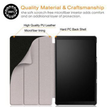 HUAWEI MATEPAD T10S 10.1INCH 2020 FLIP STAND LEATHER MAGNET SMART