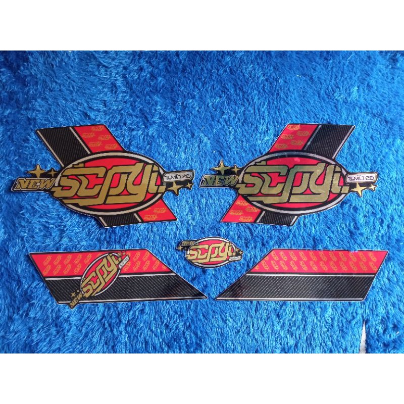 striping scoopy hologram