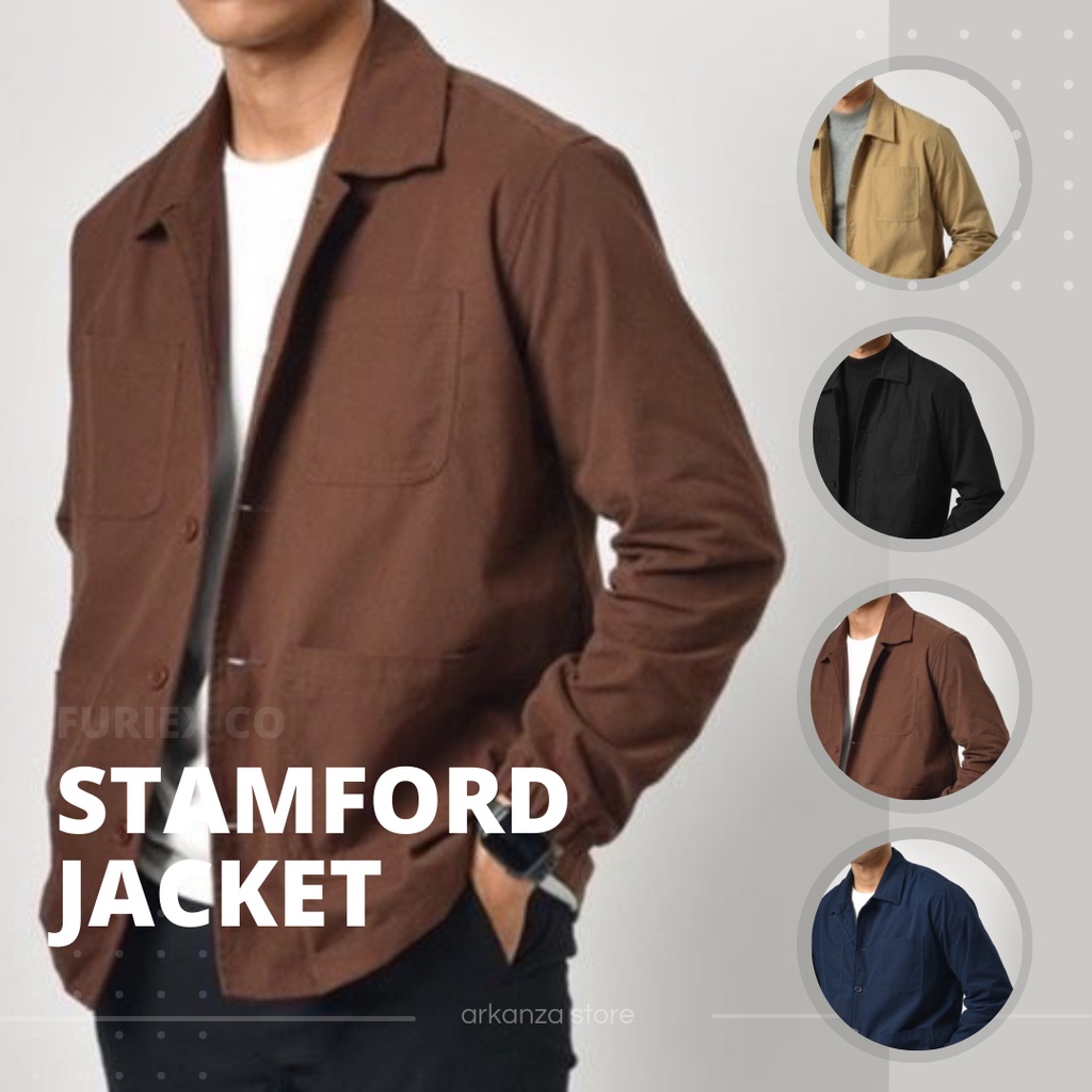 JACKET STAMFORD / STAMFORD JACKET / JACKET BABY KANVAS