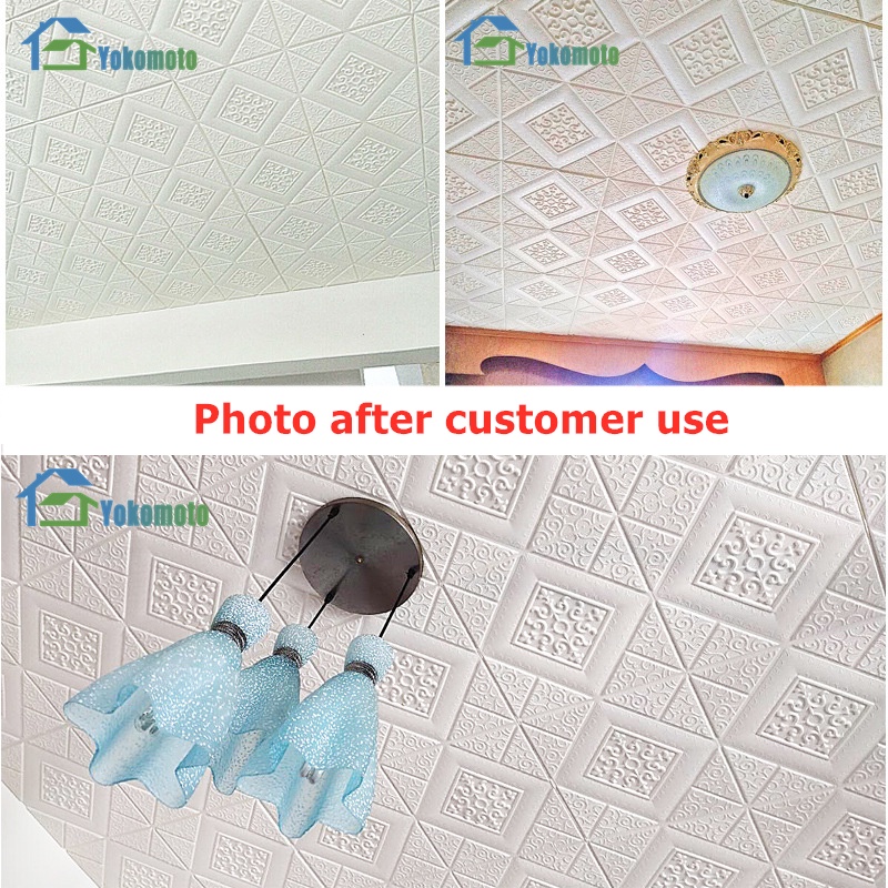 3D Wallpaper Dinding Drick Foam Plafon Dekorasi Dinding Kamar Tidur DIY Rumah High Quality-6