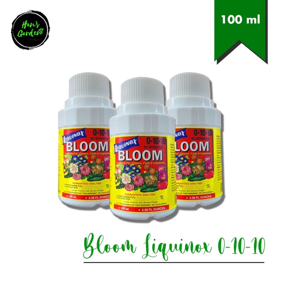 Liquinox bloom 100 ml pupuk vitamin bunga dan buah