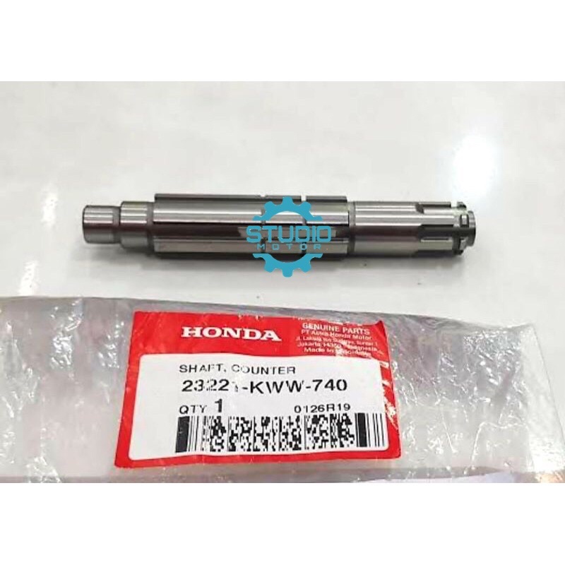 As Gear Gir Shaft Depan REVO 110 REVO FI BLADE 110 NEW CounterShaft Ori AHM 23221KWW740