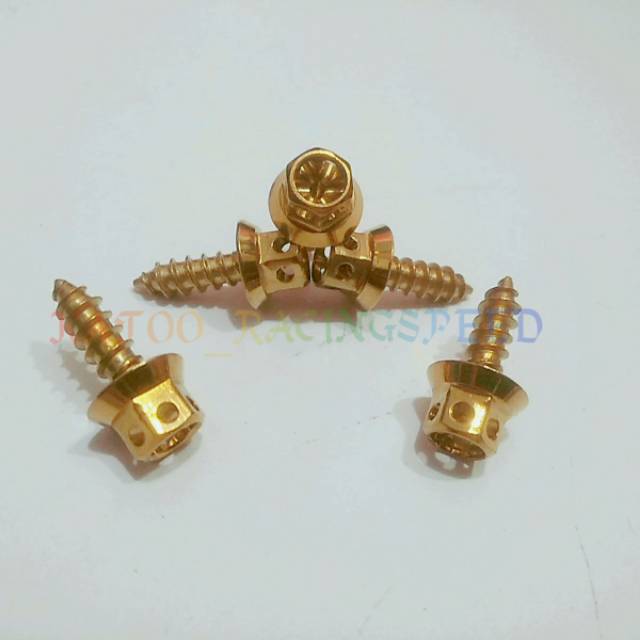 BAUT PROBOLT BODY YAMAHA FLOWER GOLD