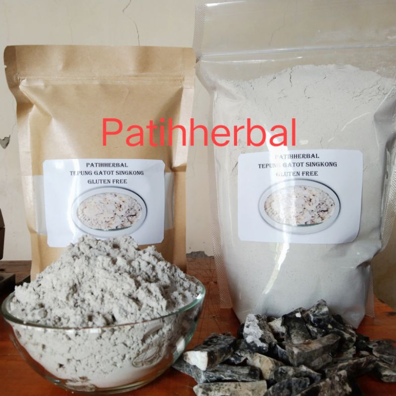 

Tepung Gatot Gluten Free Terbuat dari Gatot Singkong per 500 gram