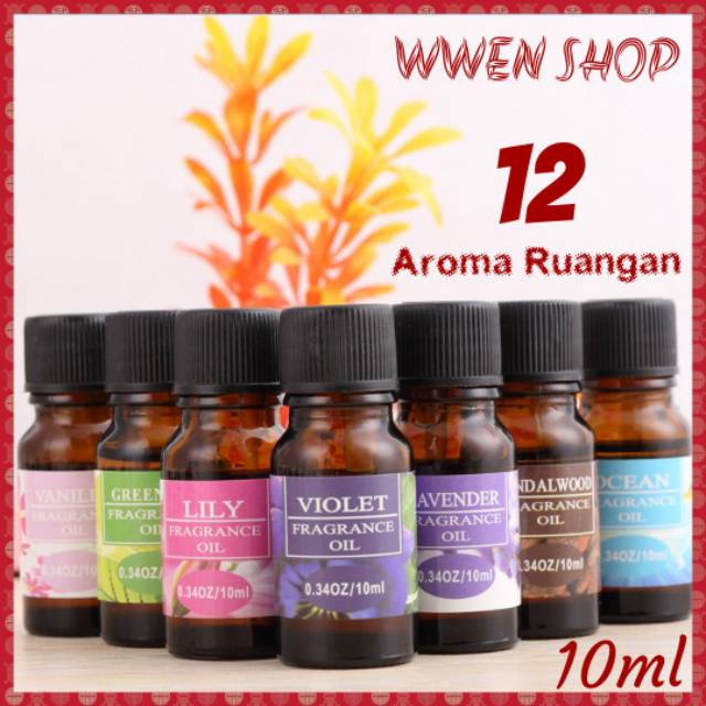 PURE ESSENTIAL OIL PENGHARUM RUANG FRAGRANCE OIL AROMATHERAPY OIL MINYAK AROMATERAPI AROMA PEWANGI RUANGAN UNTUK DIFFUSER HUMIDIFIER