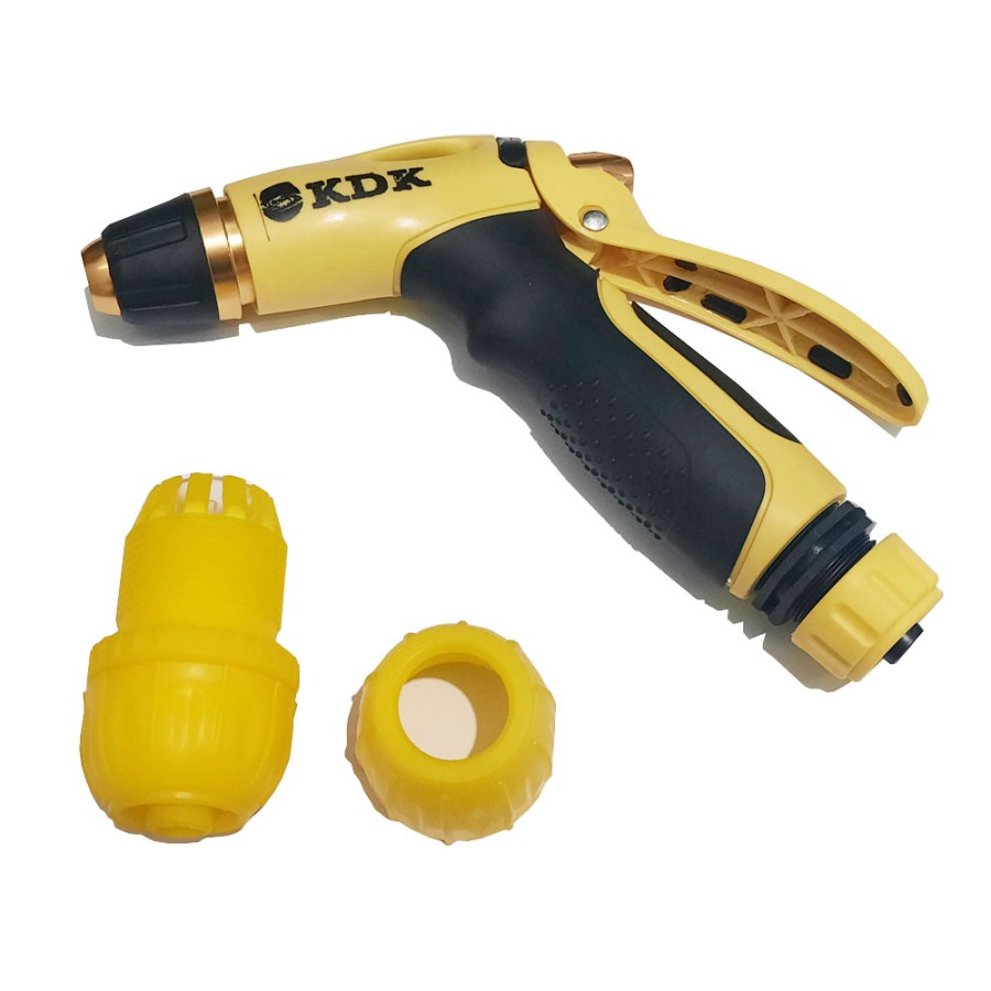 KDK Semprotan Air Taman Tanaman Model Pistol Garden Hose Water Gun Nozzle Kuningan Gun Jet Pendek