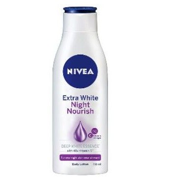 Nivea Extra white Night Nourish 200 Ml/Nivea Body Lotion