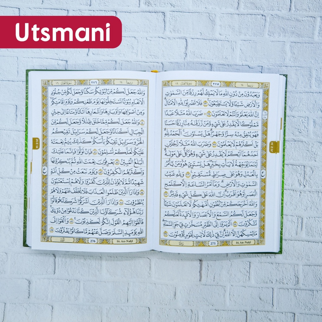 AL QURAN Custom Nama - Al Qur'an HAFALAN 8 Blok full Warna - Kualitas Premium