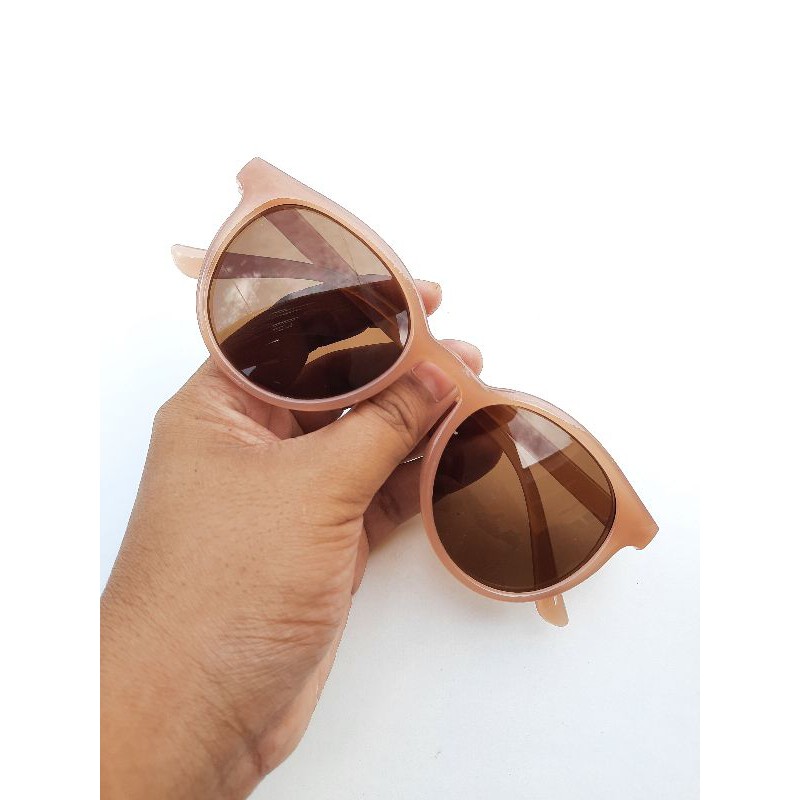 Kacamata Kaca Mata Korea Fashion Wanita Gaya Korean Style Unik Murah Kekinian Terbaru Toko Makassar-Tea