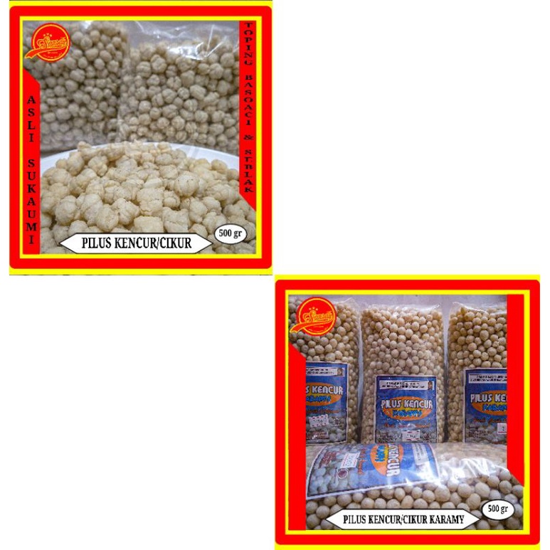 

TERMURAH pilus cikur/ kencur @500gr special toping baso aci seblak dll