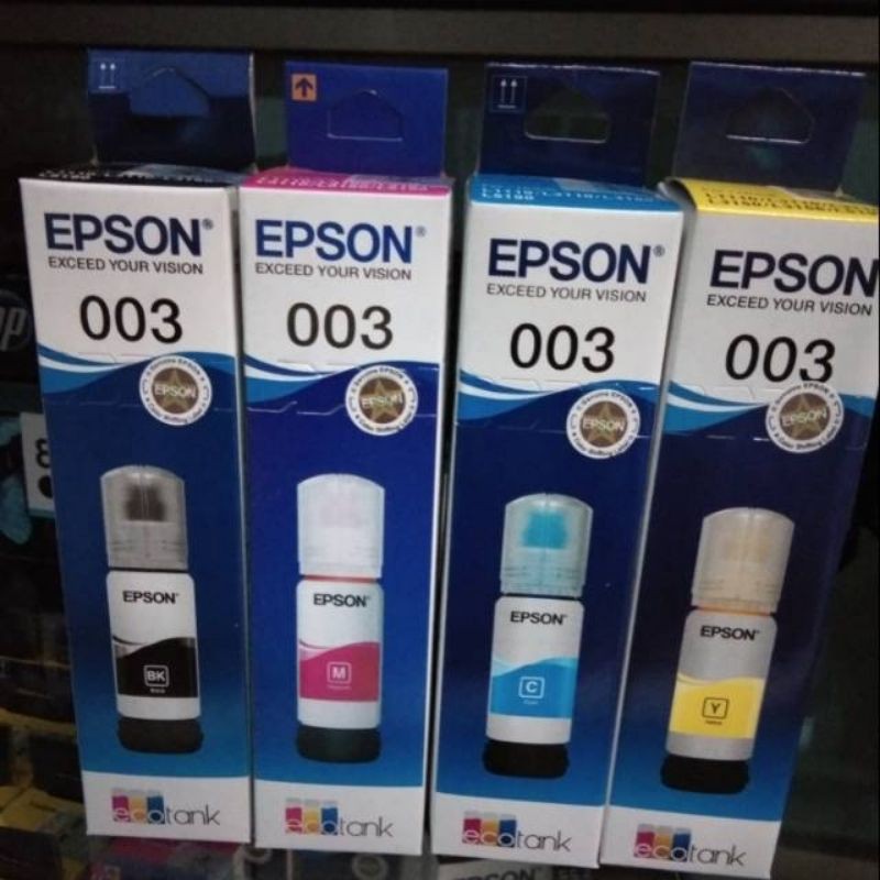 TINTA EPSON 003 L1110- L3100 - L3101 - L3110 - L3150 - L5190