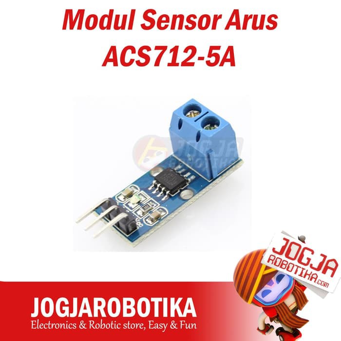 MODUL SENSOR ARUS ACS712-5A AD A-26