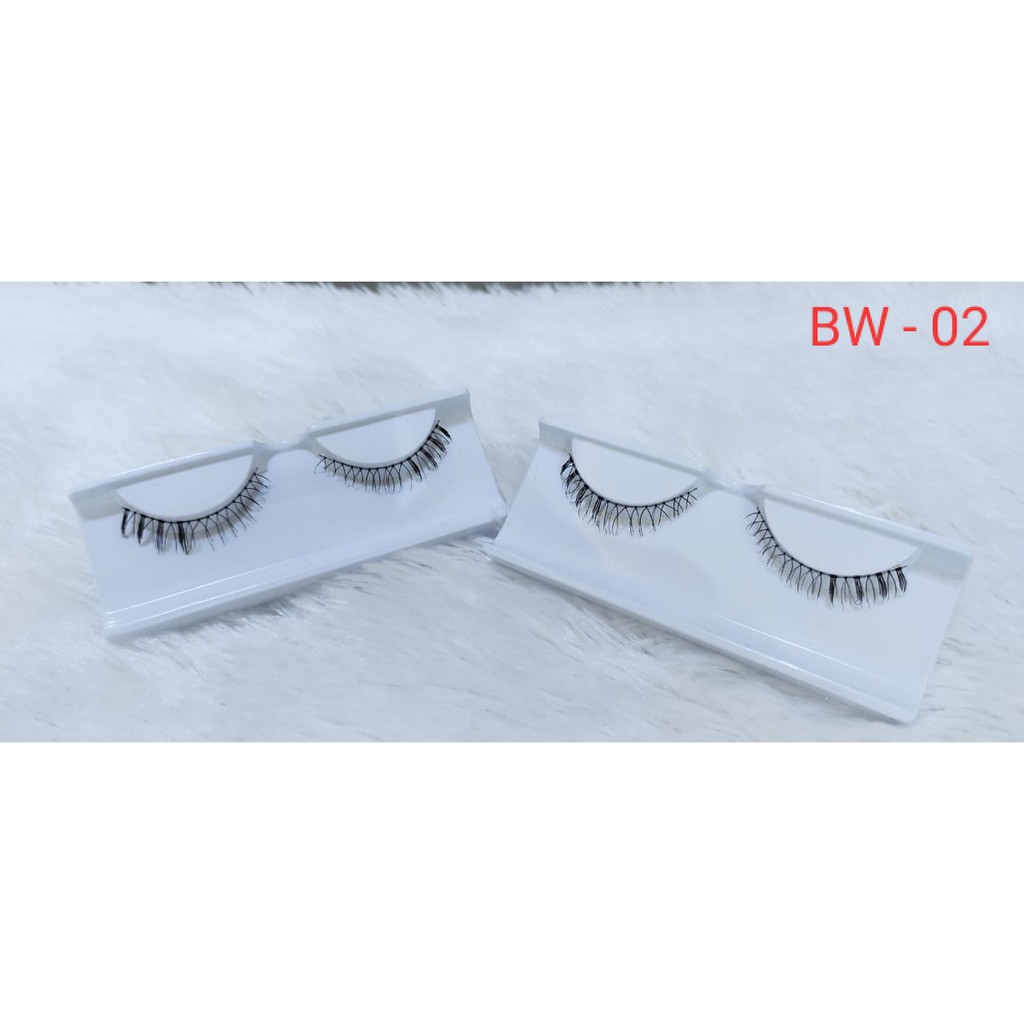 BW - 02 Bulu Mata Palsu Bawah  / Eyelash Extention / Bulu Mata Murah TIDAK TERMASUK PENUTUP MIKA