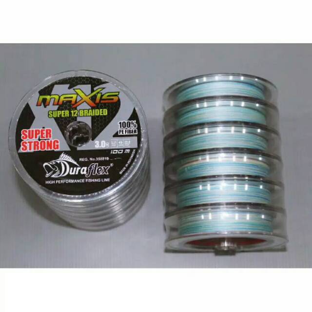 senar PE X12 Duraking MAXIS X12 100m.
