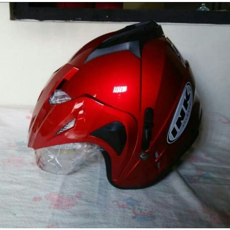 HELM INK  DOBLE VISOR KUALITAS TERBAIK DARI YG LAIN ORIGINAL FNK TERMURAH-5