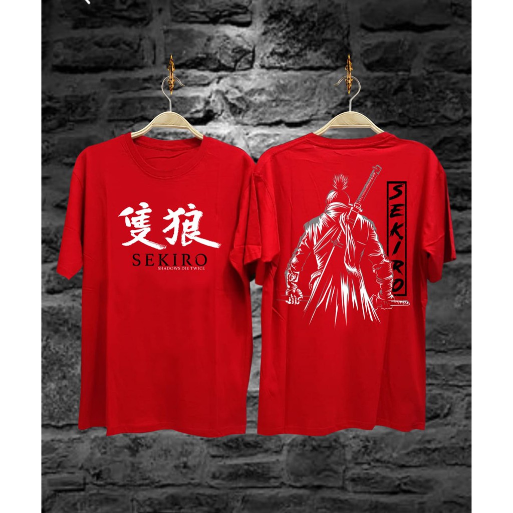 Kaos Distro Sekiro Premium Anak Remaja Tanggung Cotton Combed