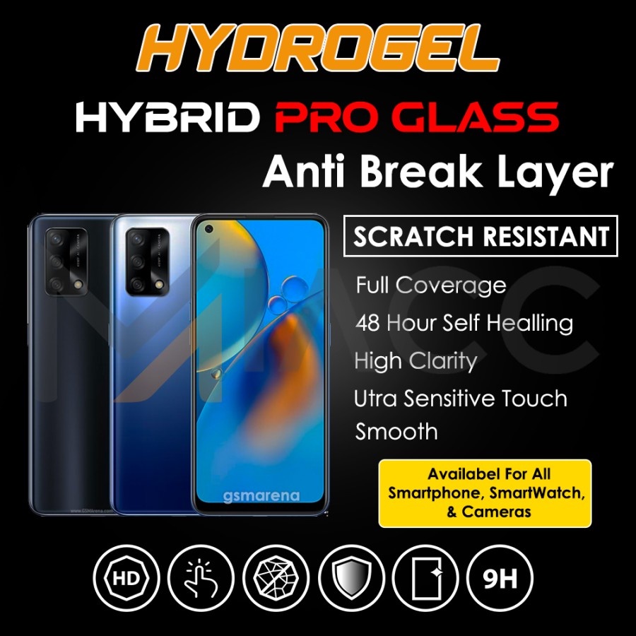 PREMIUM HYDROGEL OPPO A74 ANTI GORES KAMERA BACK FULL SCREEN