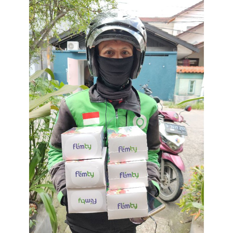 Flimty Fiber 1 Box 16 Sachet Minuman Serat Diet Pelangsing Slimty f limty filimty