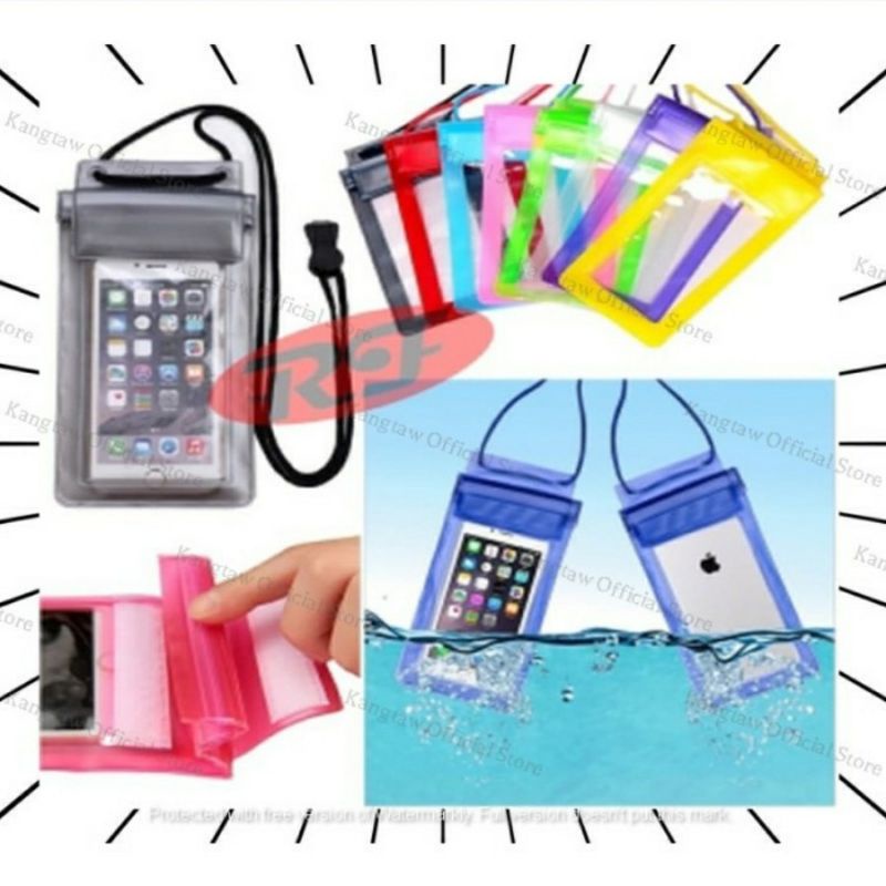 Waterproof handphone / sarung anti air Ukuran XL