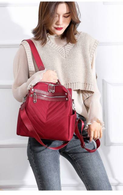 BQ 2404 Risce Tas Ransel Multifungsi import wanita cewek perempuan JAKARTA EL 639 LT 1570 JT GI 7017