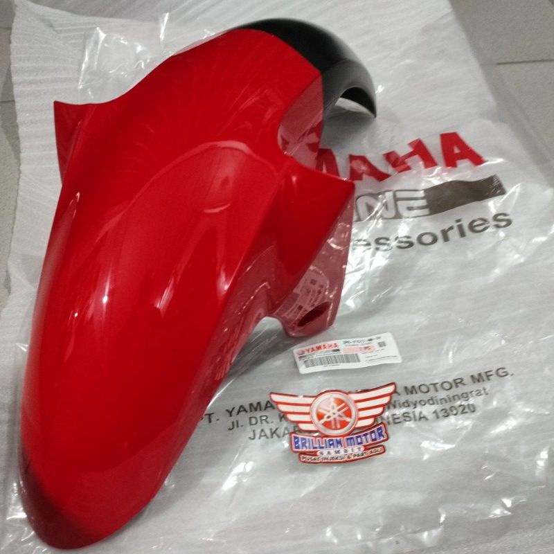 Spakbor Yamaha R15 V2 Merah Metalik Original YGP Original Yamaha