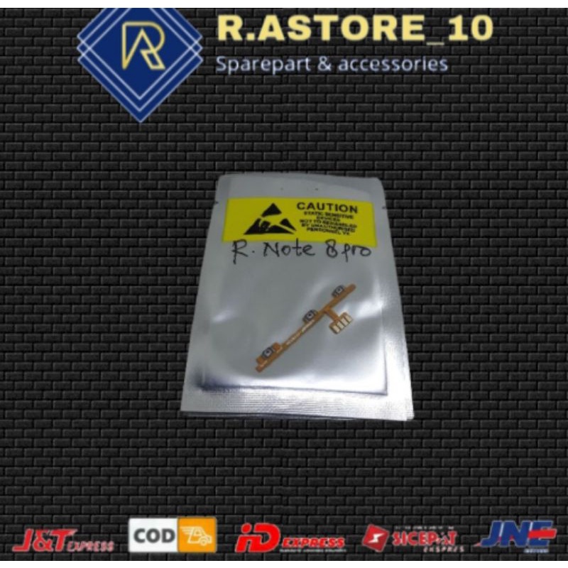 Jual Flexibel Flexible On Off Volume Xiaomi Redmi Note 8 Pro ...