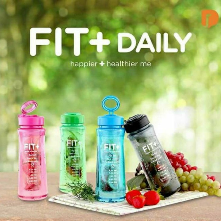 FREE ONGKIR  | COD | Botol Infuse Water FIT + Daily 700 ml (BPA FREE)  | Ecer 1pcs | DusDusan