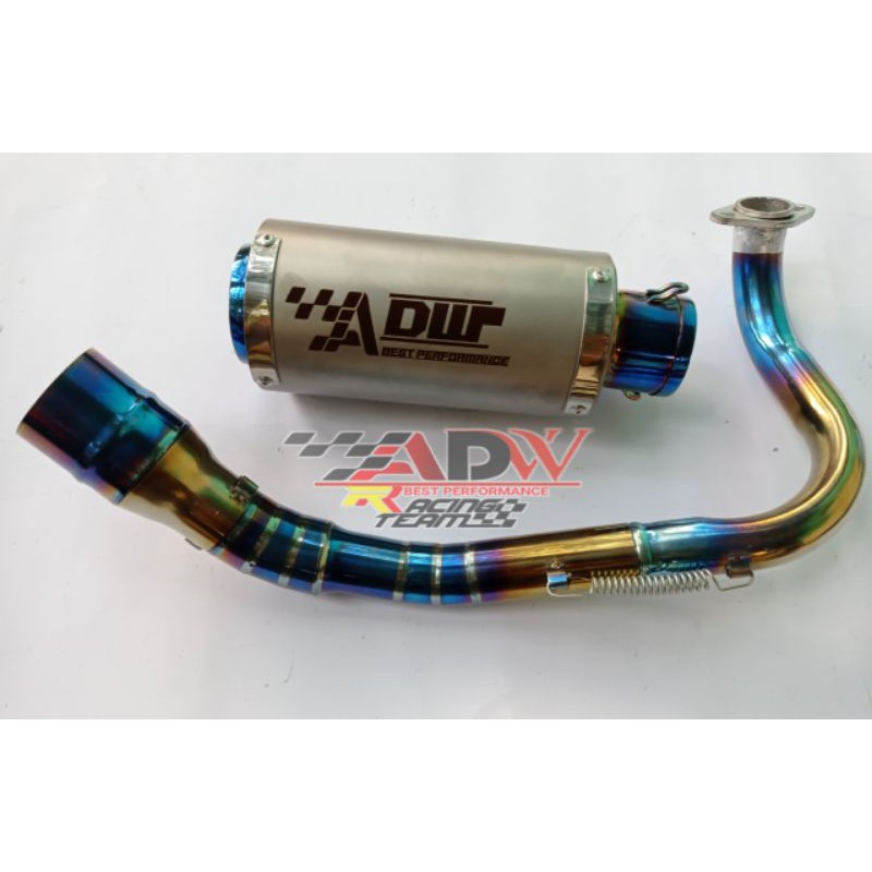 knalpot racing ADW racing all matic nmax xeon aerox pcx vario beat mio dll