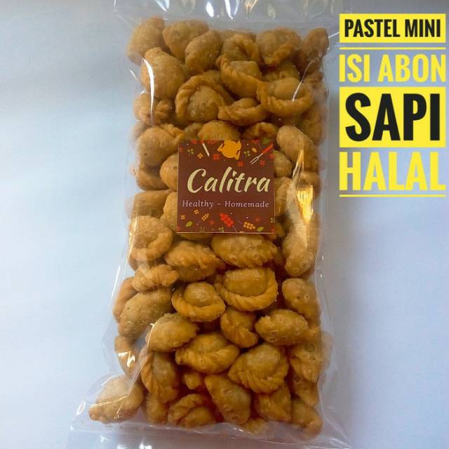 

Pastel Mini Isi Abon Sapi Halal Gurih Renyah