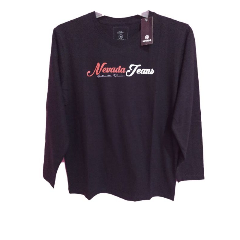 kaos tangan panjang  nevada.  kaos nevada    baju nevada