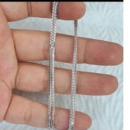 Gelang emas putih 75 persen