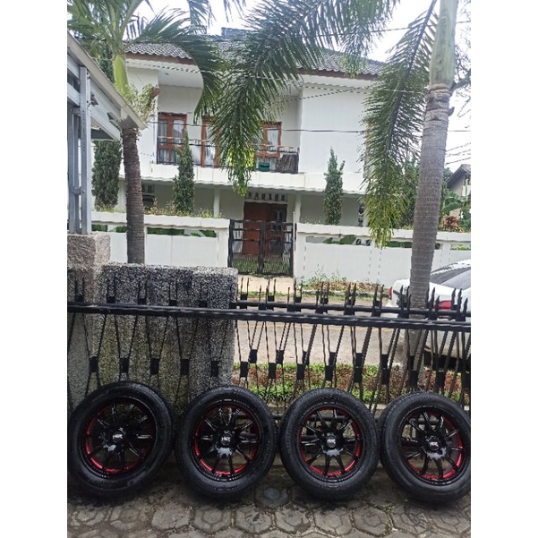 4 velg r15 PCD 100+Ban 185/65