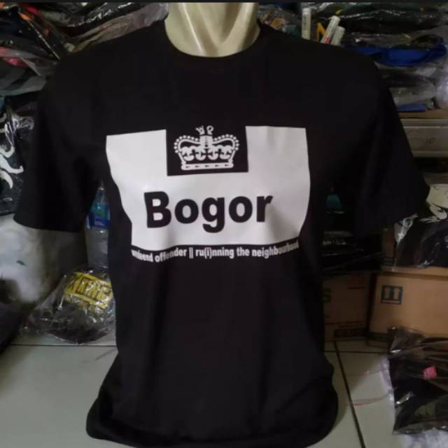 Baju t-shirt kaos bogor pride kebanggaan / kaos bogor / kaos distro / kaos pria wanita terlaris
