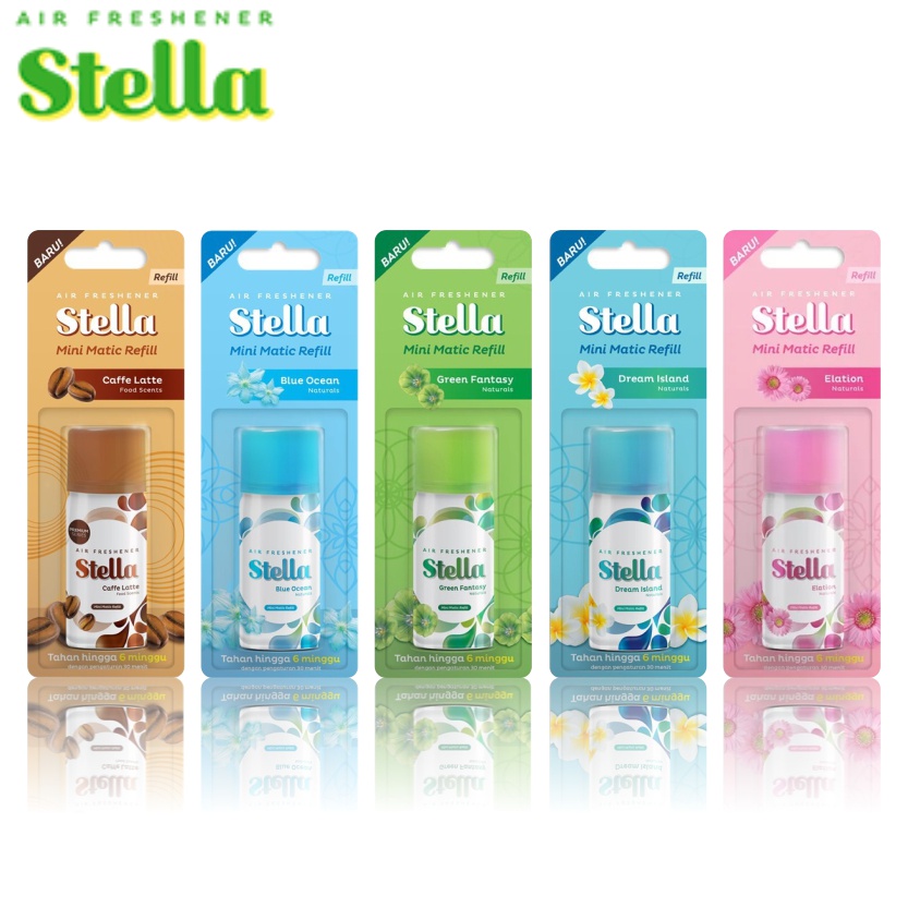 Stella Mini Matic Duo & Reffil 40ml - Pengharum Ruangan