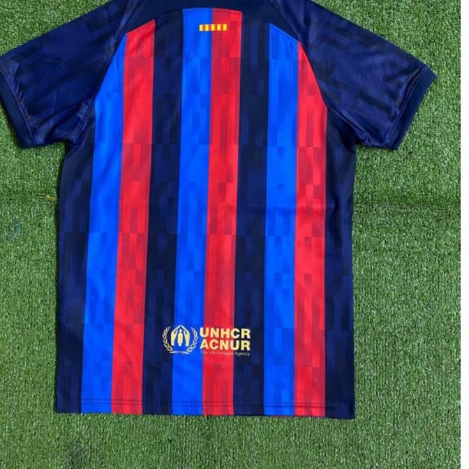 Terbaik JERSEY BOLA BARCELONA BARCA HOME FULL SPONSOR SPOTIFY UNHCR ACNUR 22-23