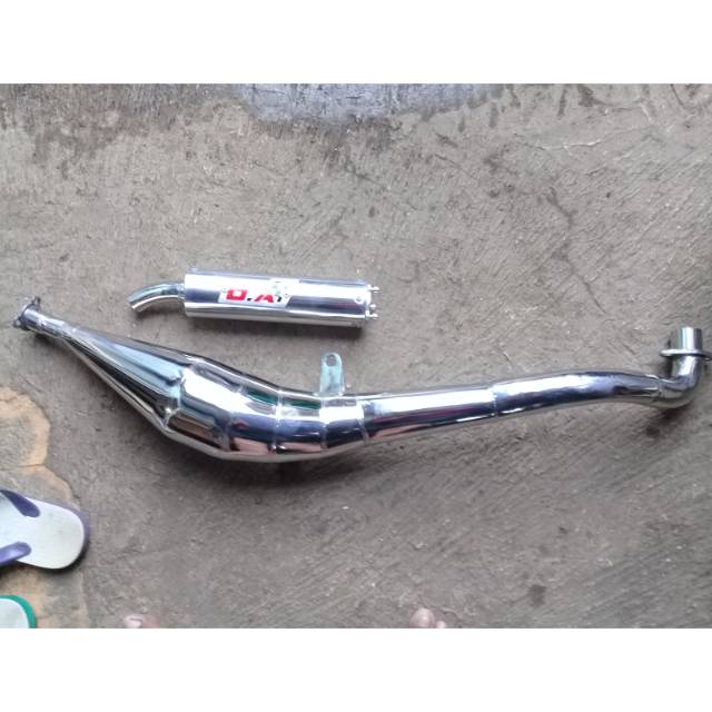 Knalpot fiz r samping crom