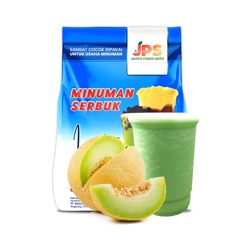 

JPS Melon Mix Serbuk Powder Bubuk Minuman 1 Kg