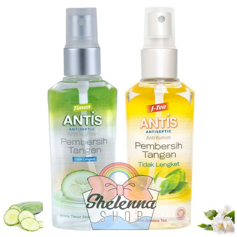 Antis Botol Spray Jeruk Nipis/ Jasmine Tea 55 ml