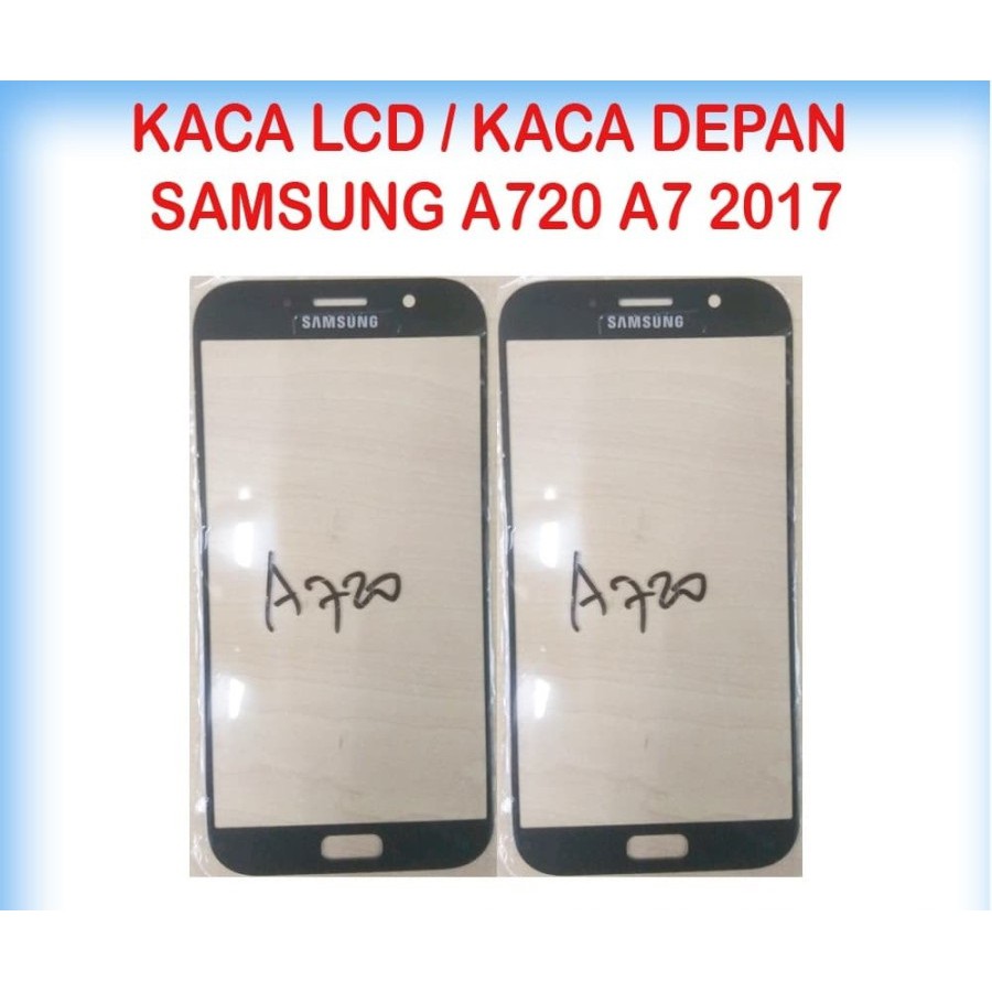 Kaca TouchScreen TS Layar Sentuh Gorilla Glass Kaca Depan LCD Samsung A720 A7 2017