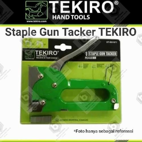 

STAPLE GUN TACKER TEMBAKAN STAPLES STANDAR 4 - 8 MM TEKIRO