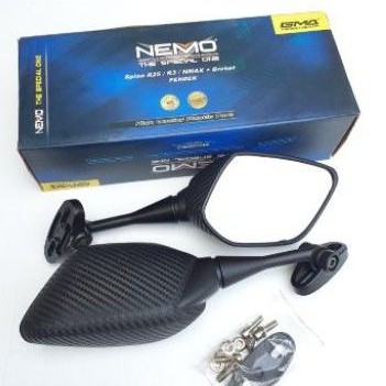 Spion R25 pendek carbon nemo 1003 Mot   or NMAX XMAX CBR250RR CBR150 K45