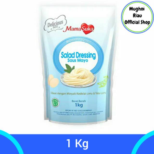 

MamaSuka Salad Dressing Saus Mayo 1 Kg
