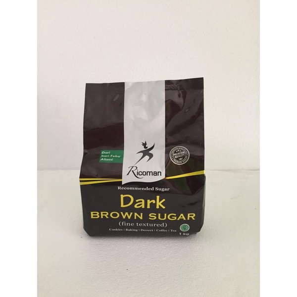 

Ricoman Dark Brown Sugar 1kg