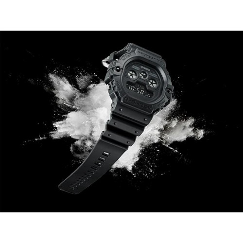 Jam Tangan Casio G-Shock DW-5900 Black Resin Band Men Sport Watch