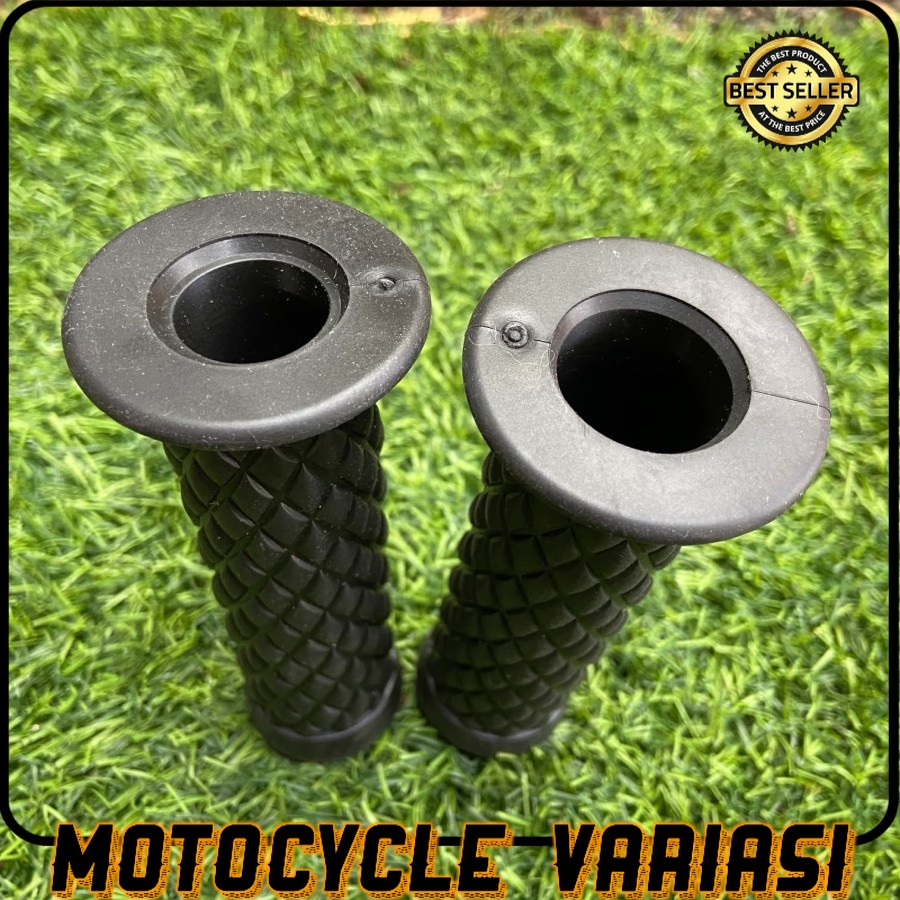 handgrip karet stang retro klasik VESPA XSR W175 CB SCOOPY NMAX semua motor