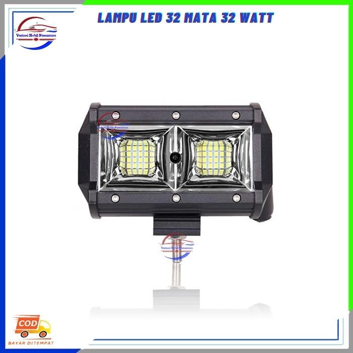 Lampu Led Variasi Tembak Sorot Putih Kabut Depan Variasi Mobil 32 Mata