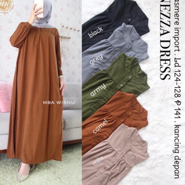 fgi35(●̮̮̃•̃) NEZZA Dress By MBA WISNU Best Seller | READY | Nieⱥm多ro