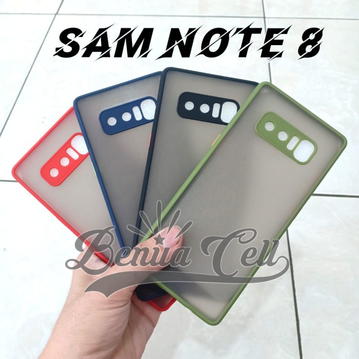 SOFTCASE SAMSUNG NOTE 8 - CASE MATTE FULL COLOR SAMSUNG NOTE 8